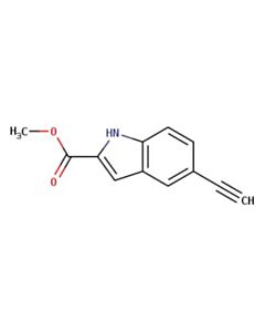 Astatech METHYL 5-ETHYNYL-1H-INDOLE-2-CARBOXYLATE; 1G; Purity 95%; MDL-MFCD24598548
